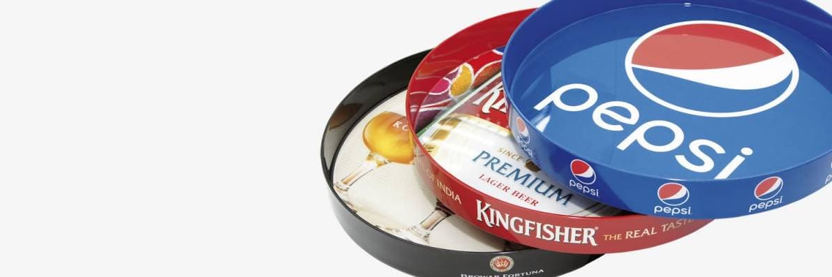 Serviertabletts mit Ihrem eigenem Motiv