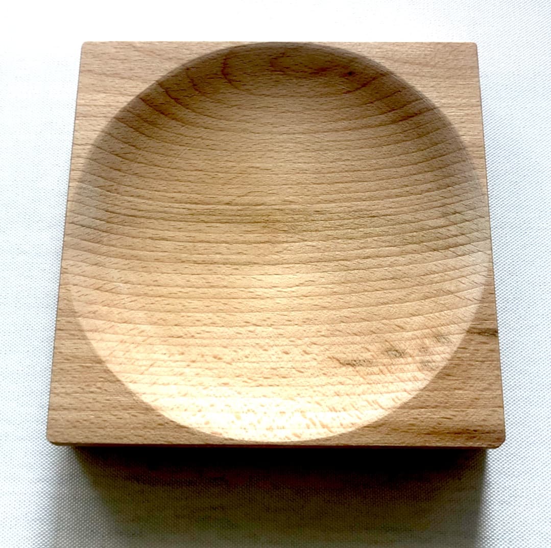 Zahlteller aus Holz "Wood 3", gerundet Zahlteller aus Holz "Wood 3", gerundet