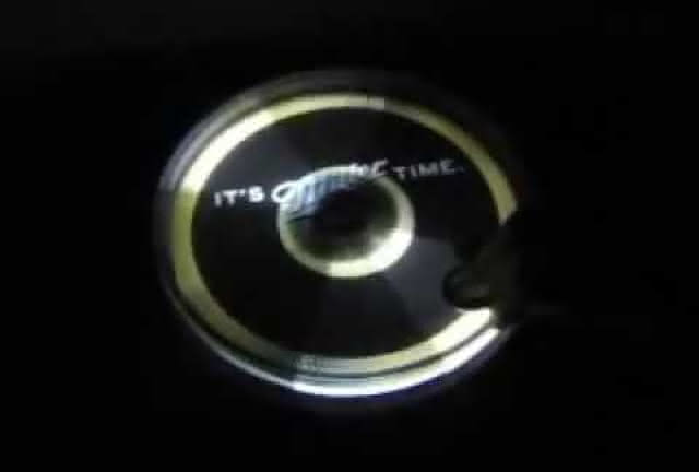 Zahlteller leuchtend bei Dunkelheit